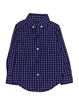Janie And Jack Long Sleeve Button Down Shirt