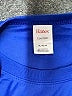 Hanes 100% Polyester Blue Long Sleeve Top Size XL - photo 7