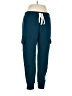 Monrow Teal Blue Casual Pants Size XL - photo 1