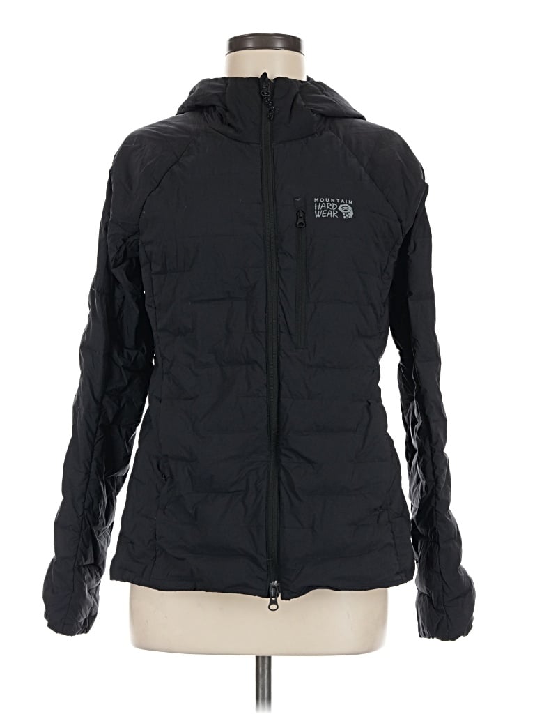 Pre-owned Mountain Hardwear Snow Jacket In Black