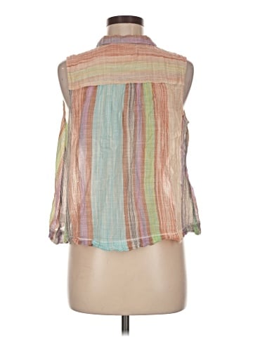 Holding Horses Sleeveless Button-Down Shirt (view 2)