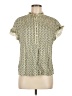 Max Studio Print Green Short Sleeve Blouse Size M - photo 1