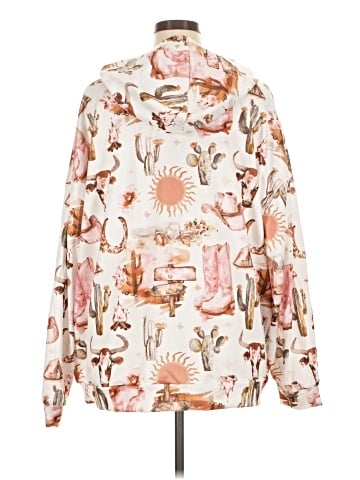 Shein Curve Pullover Hoodie (view 2)