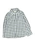 Crewcuts Outlet Checkered-gingham Blue Long Sleeve Button-Down Shirt Size 2 - photo 1
