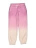 Tea 100% Cotton Tie-dye Pink Casual Pants Size 10 - photo 1