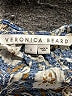 Veronica Beard Blue 3/4 Sleeve Top Size S - photo 7