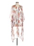 Betsey Johnson 100% Polyester Animal Print Floral Fair Isle White Cardigan One size - photo 1