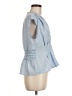 Max Studio 100% Polyester Blue Sleeveless T-Shirt Size M - photo 4