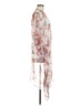 Betsey Johnson 100% Polyester Animal Print Floral Fair Isle White Cardigan One size - photo 4
