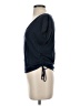 Max Studio Blue Short Sleeve Top Size S - photo 5
