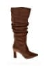 Villa Rouge 100% Leather Brown Boots Size 9 - photo 1