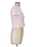 Aritzia Pink Short Sleeve Turtleneck Size L - photo 4