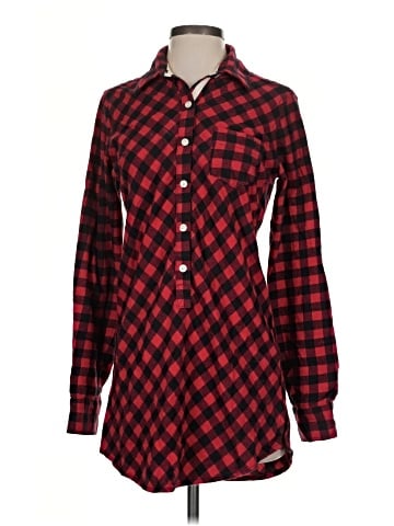 Aerie Long Sleeve Button-Down Shirt (view 1)