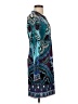 Hale Bob Paisley Teal Cocktail Dress Size XS - photo 4