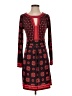 Hale Bob Print Red Casual Dress Size XS - photo 1