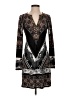 Hale Bob Paisley Black Casual Dress Size XS - photo 1