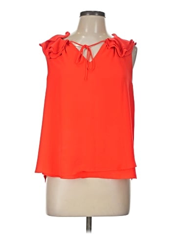 Q&A Sleeveless Blouse (view 1)