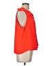 Q&A 100% Polyester Orange Sleeveless Blouse Size L - photo 4
