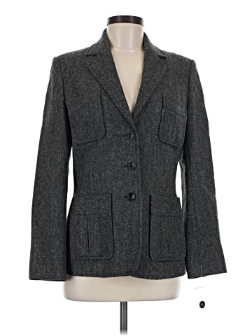 Laura Clement Collection Wool Blazer (view 1)