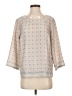 Kenar 100% Polyester Ivory 3/4 Sleeve Blouse Size S - photo 1