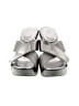Charles by Charles David Silver Wedges Size 8 1/2 - photo 2