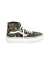 Vans Floral Green Sneakers Size 10 - photo 1