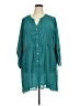 Avenue 100% Polyester Teal 3/4 Sleeve Blouse Size 26 - 28 Plus - photo 1