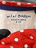 Mini Boden 100% Cotton Hearts Red Dress Size 3 - 4 - photo 3