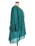 Avenue 100% Polyester Teal 3/4 Sleeve Blouse Size 26 - 28 Plus - photo 4