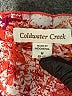 Coldwater Creek 100% Polyester Red Sleeveless Blouse Size M - photo 7