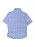 IZOD Floral Blue Short Sleeve Button-Down Shirt Size M (kids) - photo 2