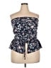 Torrid Blue Tube Top Size 2X Plus (2) - photo 1