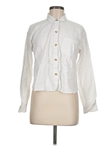 Abercrombie & Fitch Long Sleeve Button-Down Shirt (view 1)