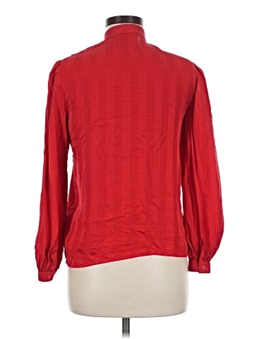 Argenti 3/4 Sleeve Silk Top (view 2)