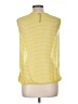 Bellatrix 100% Polyester Yellow Sleeveless Blouse Size M - photo 2