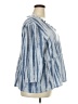 Como Blu Blue 3/4 Sleeve Top Size 3X - photo 4