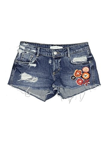 Trafaluc by Zara Denim Shorts (view 1)