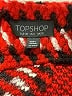 Topshop Houndstooth Red Wool Skirt Size 6 - photo 4