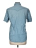 Levi's 100% Cotton Blue Short Sleeve Button-Down Shirt Size M - photo 2