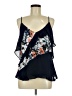 Parker 100% Polyester Blue Sleeveless Blouse Size M - photo 1