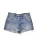 Zara Blue Denim Shorts Size 12 - photo 1