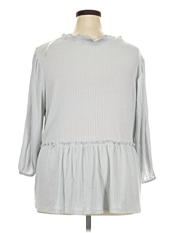 Como Blu 3/4 Sleeve T-Shirt (view 2)