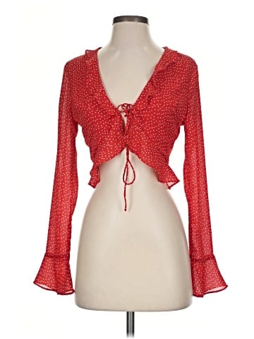 Superdown Long Sleeve Blouse (view 1)