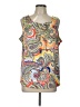 Tommy Hilfiger Gray Sleeveless Blouse Size L - photo 1