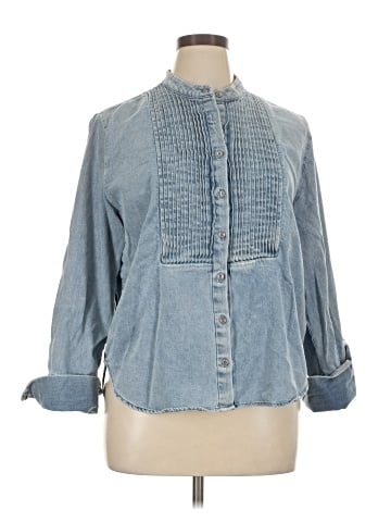 Quince 3/4 Sleeve Blouse (view 1)