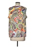 Tommy Hilfiger Gray Sleeveless Blouse Size L - photo 2