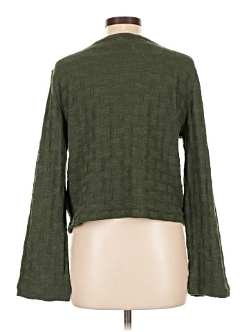 Madewell Basket-Weave Stitch Long-Sleeve Sweater Tee (view 2)