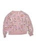 Mini Boden Print Pink Pullover Sweater Size 7 - 8 - photo 2