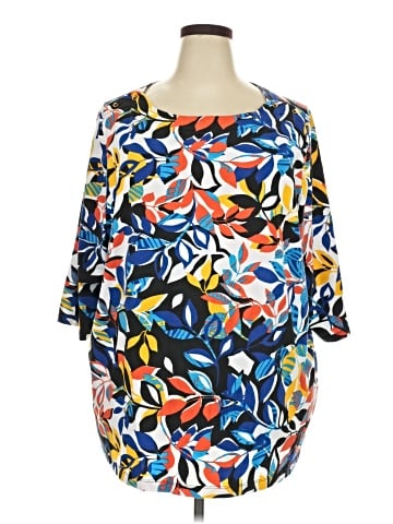 Jessica London 3/4 Sleeve Blouse (view 1)