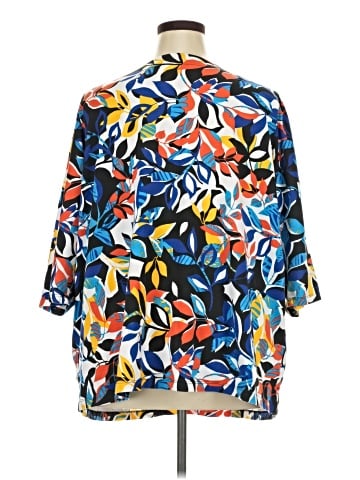 Jessica London 3/4 Sleeve Blouse (view 2)